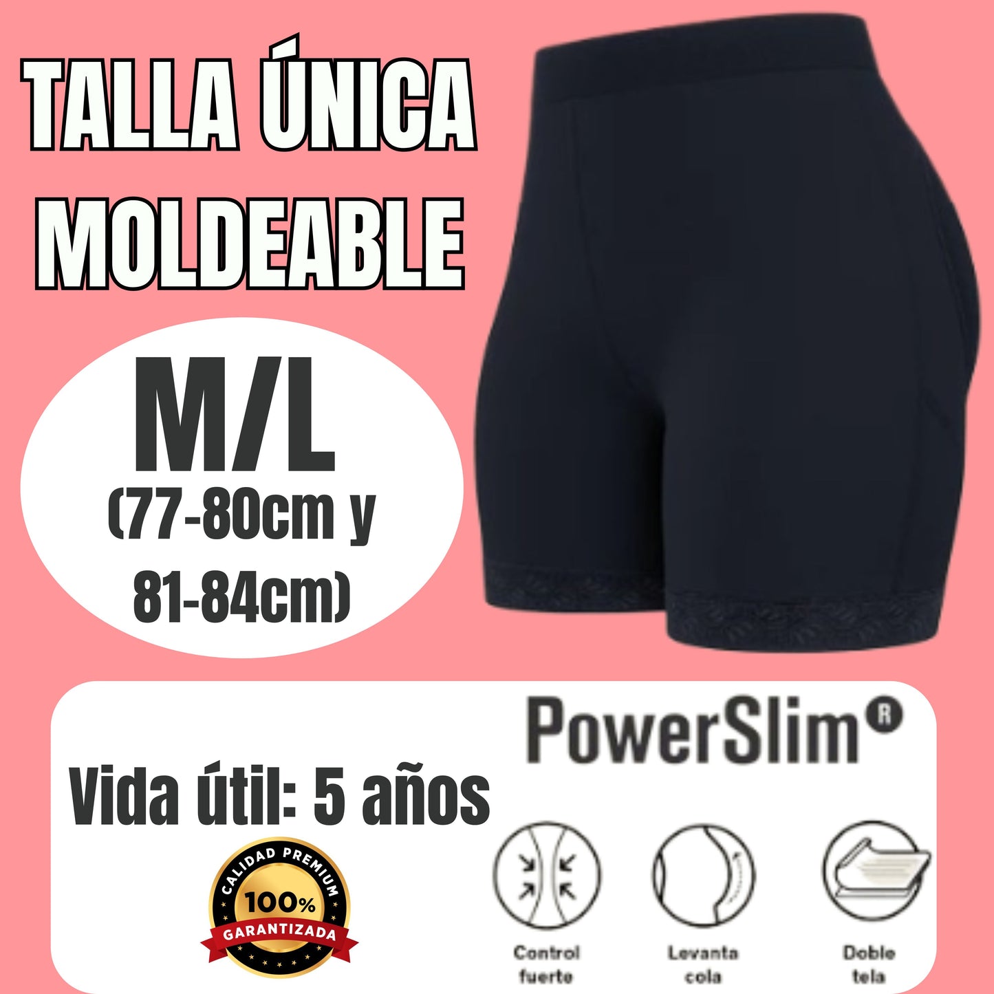 FAJA SHORT | LEVANTA COLA 🍑