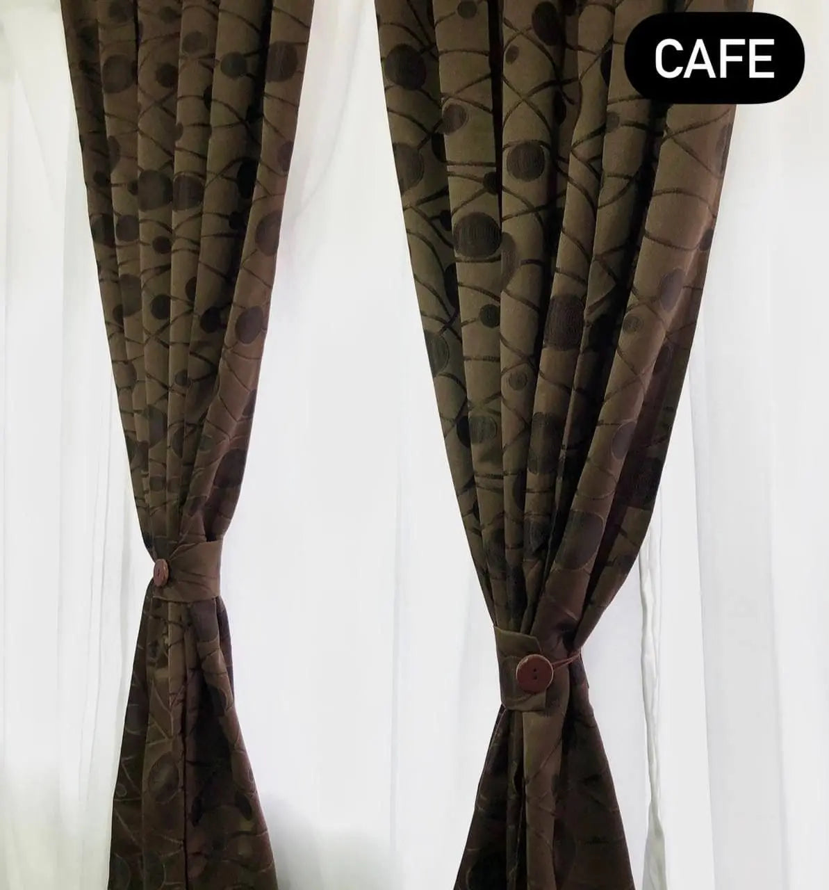 CORTINA JACQUARD BOTONES PREMIUM™| Decora con clase, bloquea la luz y descansa profundamente.