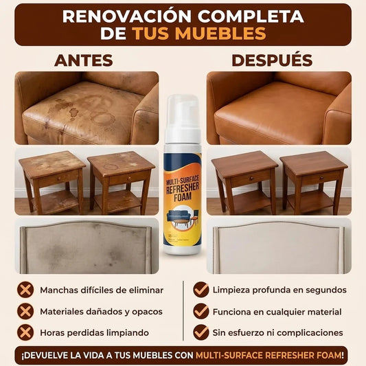 FoamCleaner™ | Elimina manchas imposibles al instante sin esfuerzo