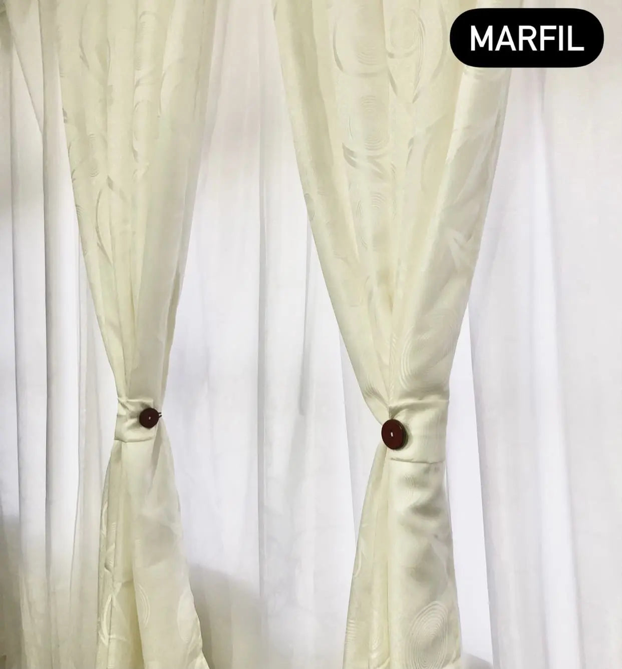 CORTINA JACQUARD BOTONES PREMIUM™| Decora con clase, bloquea la luz y descansa profundamente.