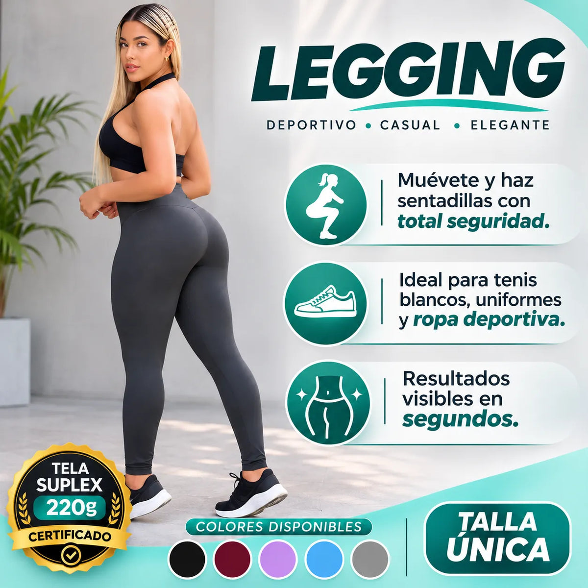 FlexiLeggings™ | Realza tu figura y moldea tu cuerpo al instante