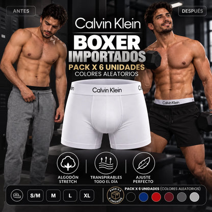 Bóxer Calvin Klein™ Importado | Viste cómodo y con estilo todo el día, sin que apriete