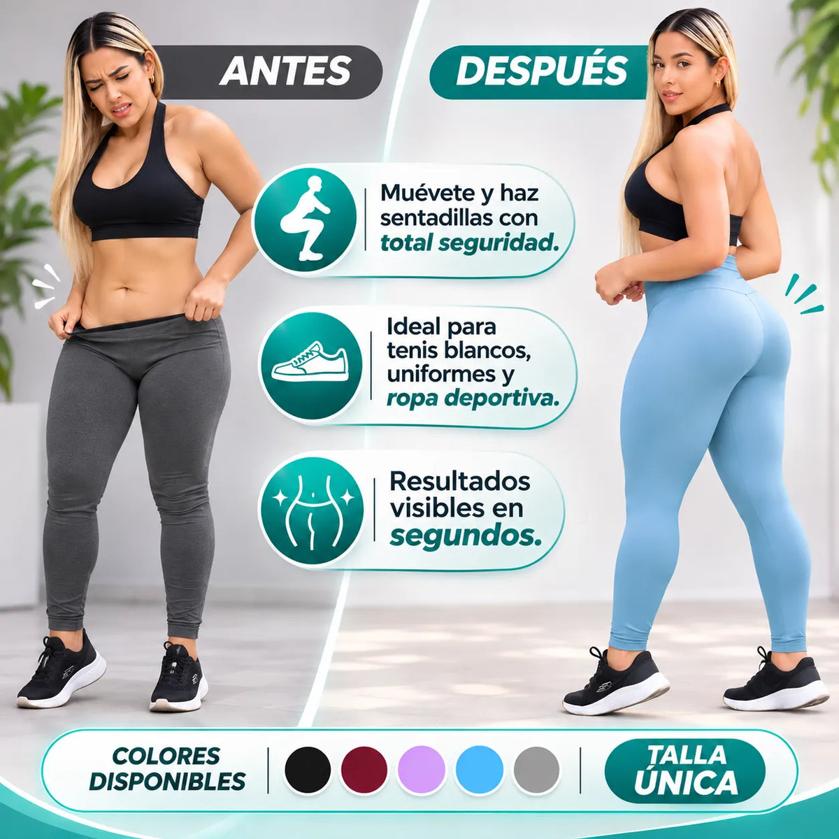 FlexiLeggings™ | Realza tu figura y moldea tu cuerpo al instante