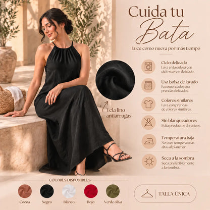 Bata Chic™ | Vestido ligero que combina elegancia, frescura y comodidad para ti
