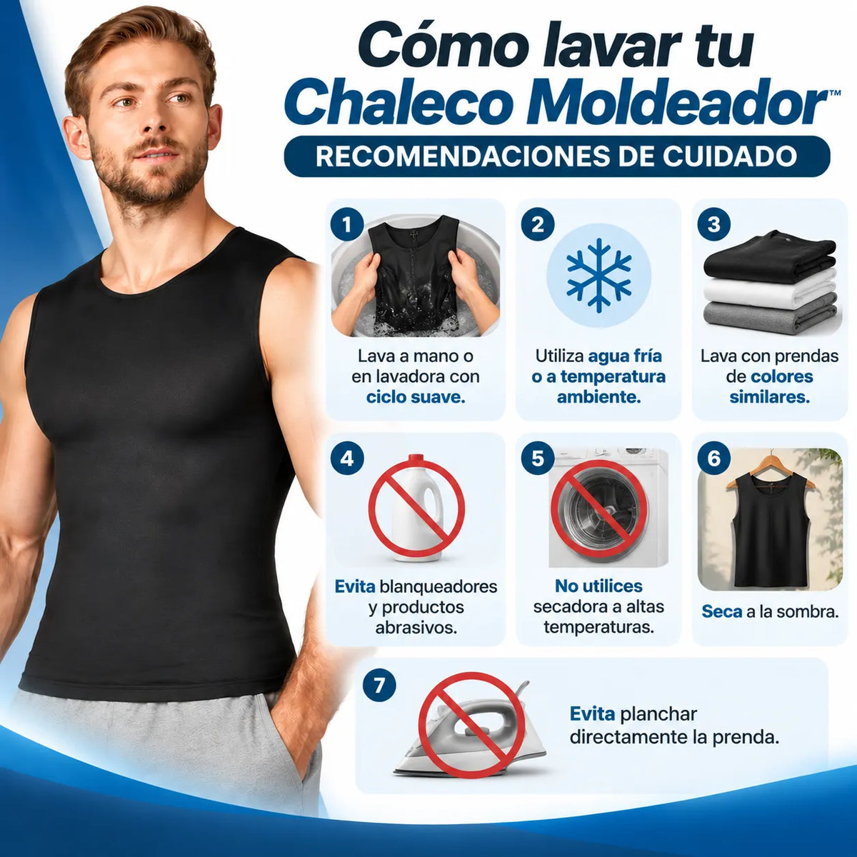 Chaleco Moldeador™ + Gel | Moldea tu figura y recupera tu confianza en tu día a día