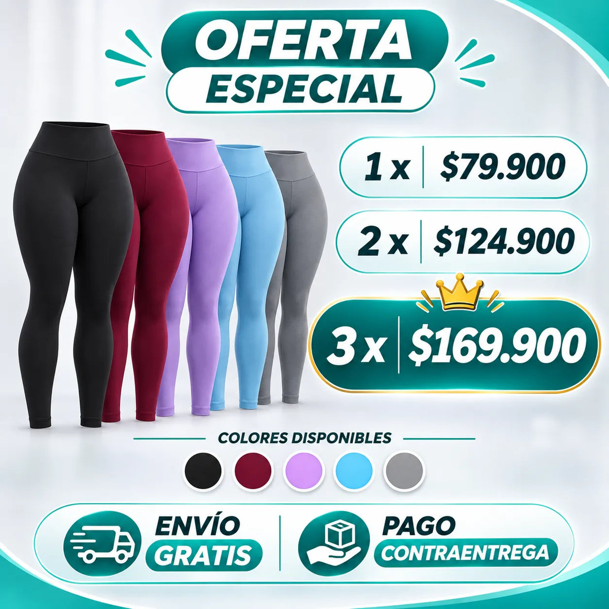 FlexiLeggings™ | Realza tu figura y moldea tu cuerpo al instante