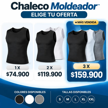 Chaleco Moldeador™ + Gel | Moldea tu figura y recupera tu confianza en tu día a día