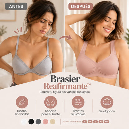Brasier Reafirmante™ | Realza tu figura sin varillas molestas