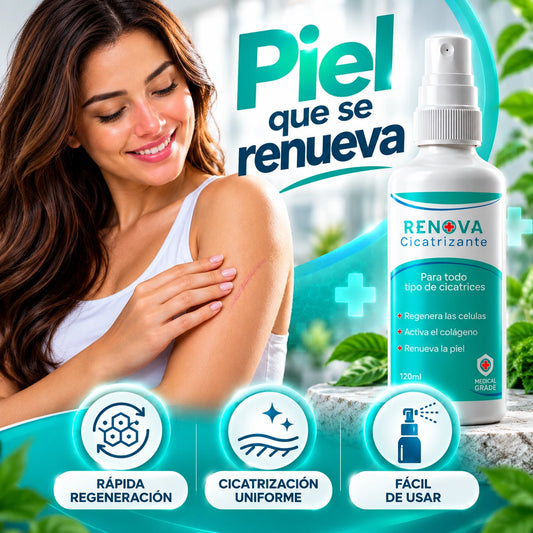 RENOVA™ | Cicatrizante natural en spray, acción inmediata