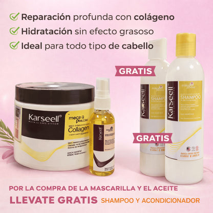 RevivaHair™ El secreto natural para un cabello largo, fuerte y libre de frizz