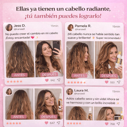 RevivaHair™ El secreto natural para un cabello largo, fuerte y libre de frizz