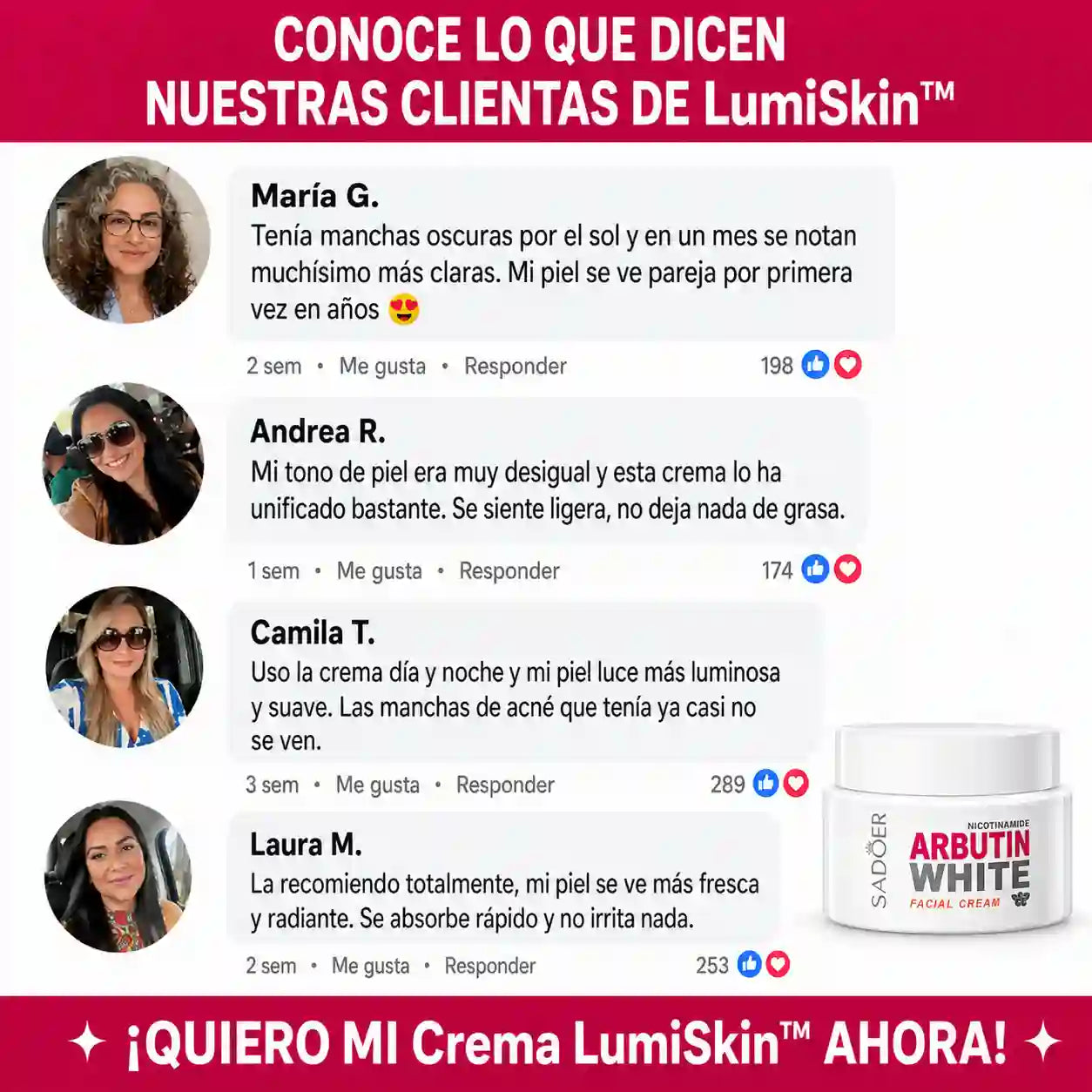 LumiSkin™ | Aclara manchas, unifica el tono y devuelve la luminosidad a tu piel