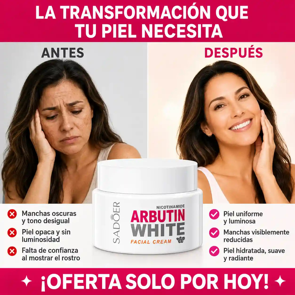 LumiSkin™ | Aclara manchas, unifica el tono y devuelve la luminosidad a tu piel