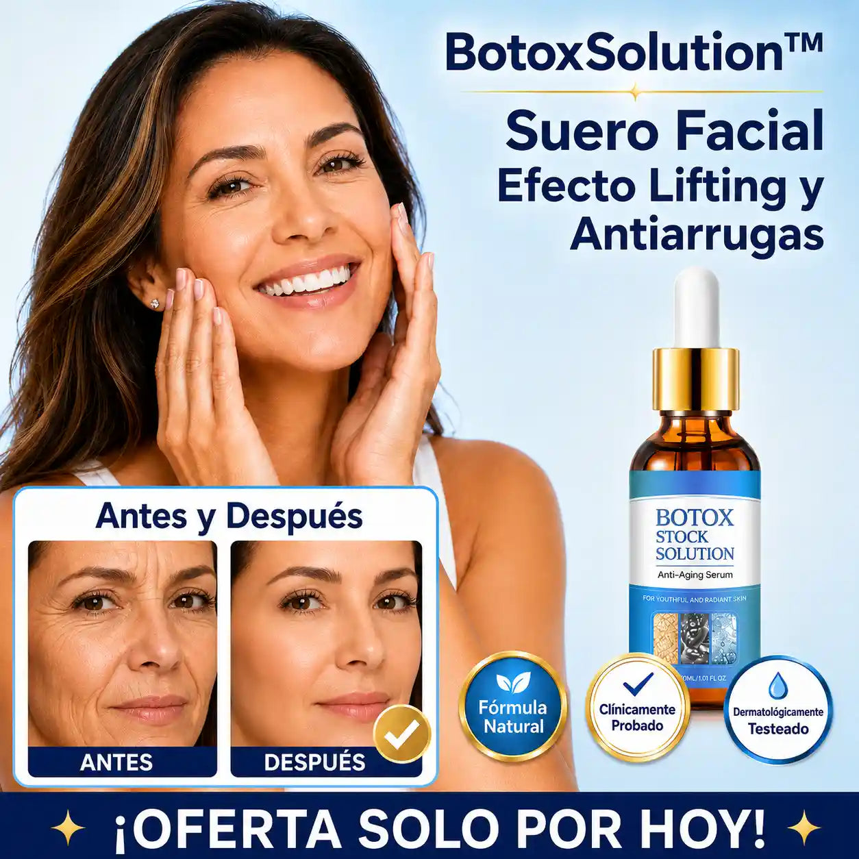 BotoxSolution™ | Reduce arrugas, rellena líneas finas y rejuvenece tu piel sin agujas