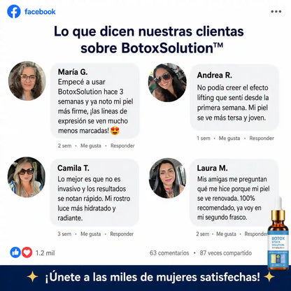 BotoxSolution™ | Reduce arrugas, rellena líneas finas y rejuvenece tu piel sin agujas