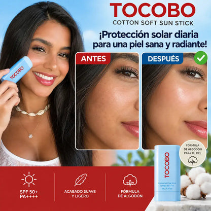 TOCOBO Stick™ | Protección SPF50+ sin sensación grasa