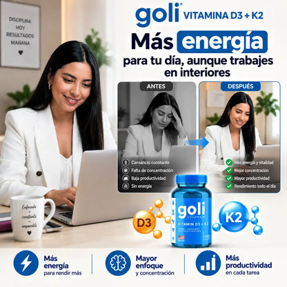 VitaGoli™ | Energía real para tu rutina de oficina