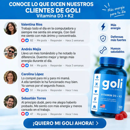 VitaGoli™ | Energía real para tu rutina de oficina