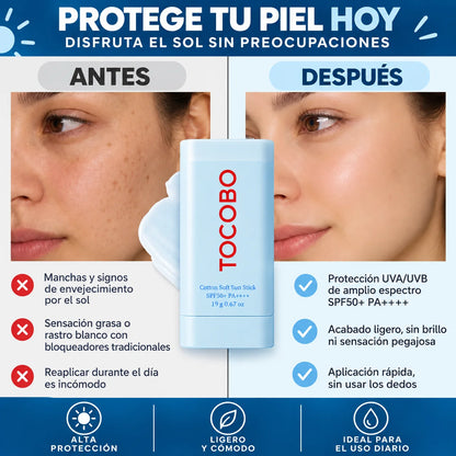 TOCOBO Stick™ | Protección SPF50+ sin sensación grasa