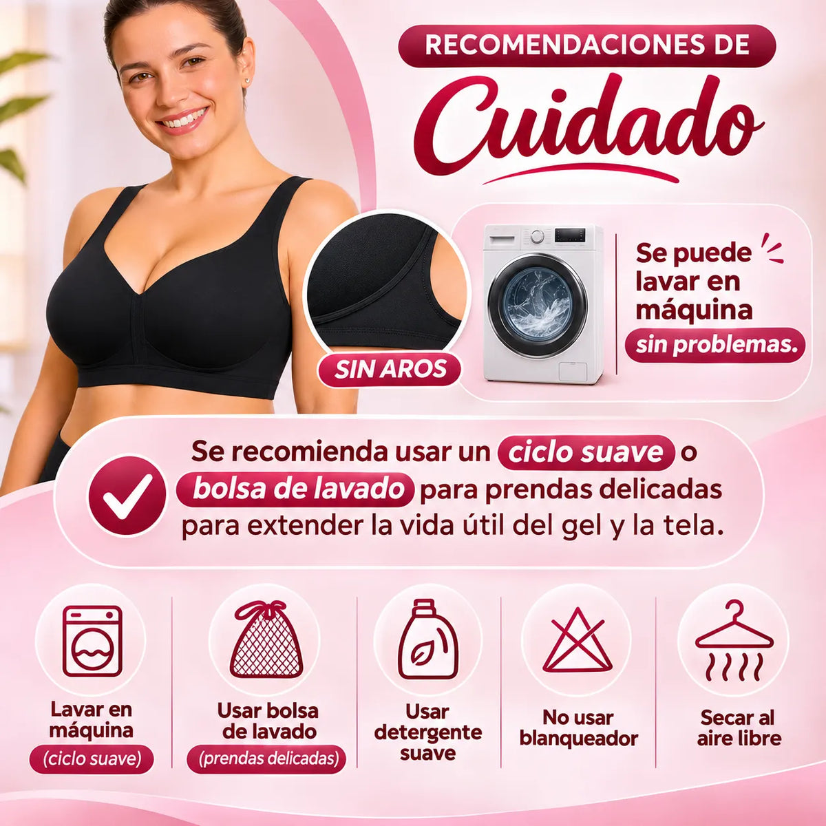 JellyBra™ | Realza y moldea tu busto sin aros molestos