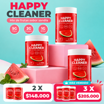 Detox Happy Cleaner | Suplemento Digestivo en polvo y Probióticos