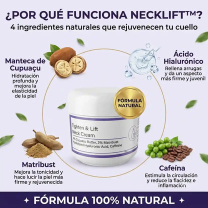 NeckLift™ | Reafirma el cuello, reduce la flacidez y las arrugas