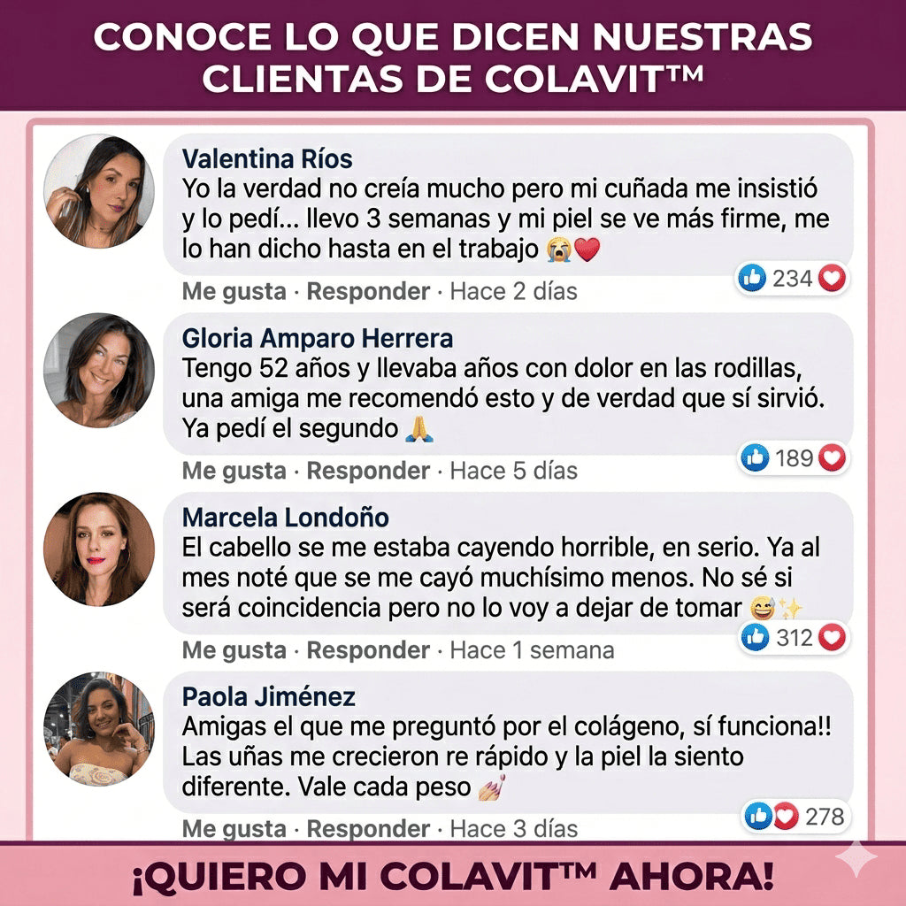 Colavit™ | Colágeno — Recupera tu piel, cabello y articulaciones desde adentro