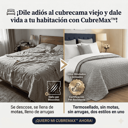 CubreMax Premium™ - Microfibra termosellada : Duradera, suave y fresca