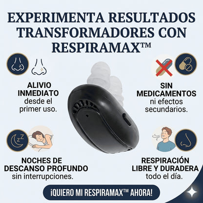 RespiraMax™ | Tecnología láser que elimina la congestión desde adentro