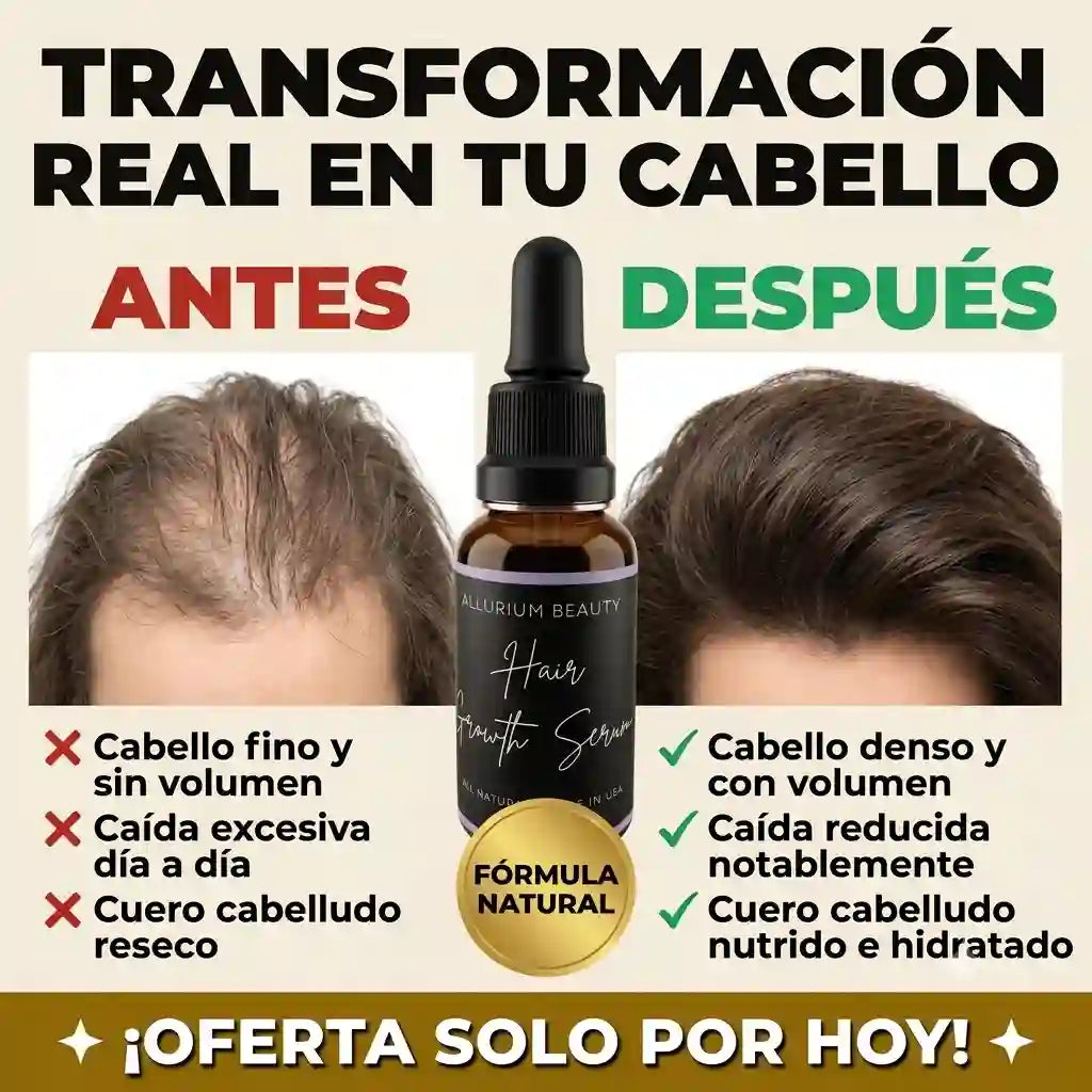 GrowMax™ | Estimula el crecimiento, reduce la caída y fortalece el cabello