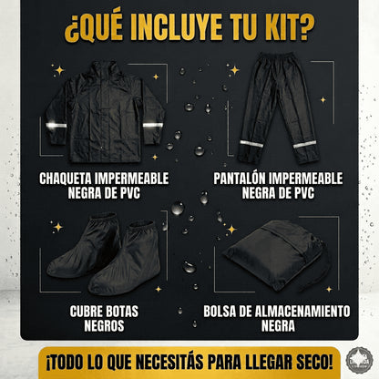 MOTORAIN™|TU IMPERMEABLE INDESTRUCTIBLE PARA MOTO: Ligero, Seguro, Resistente