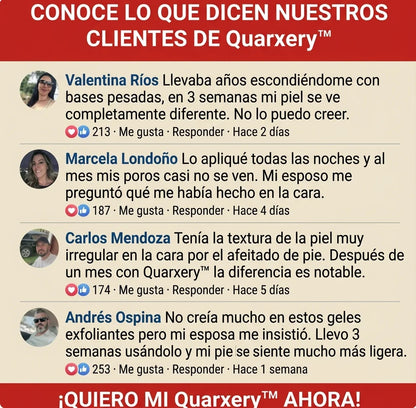 Quarxery™ | Reduce el brillo y las impurezas visibles