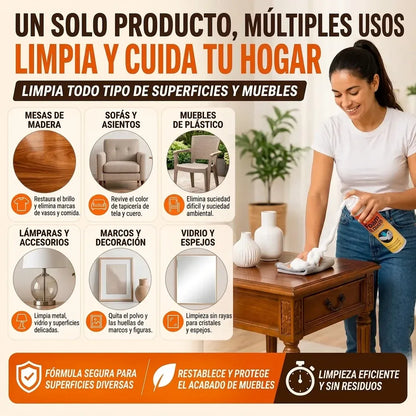 FoamCleaner™ | Elimina manchas imposibles de tus muebles al instante sin esfuerzo