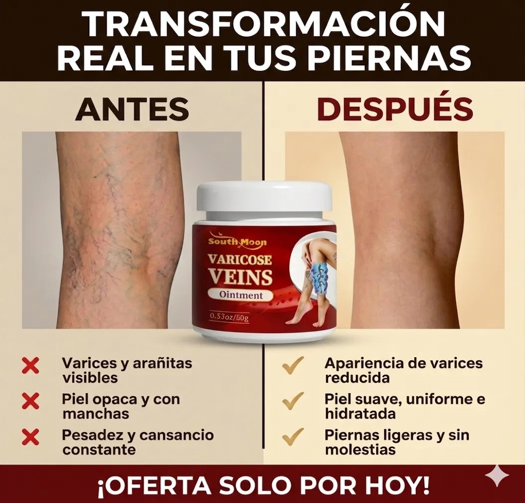 VeinClear™ |  Reduce la hinchazón, el cansancio y las venas visibles