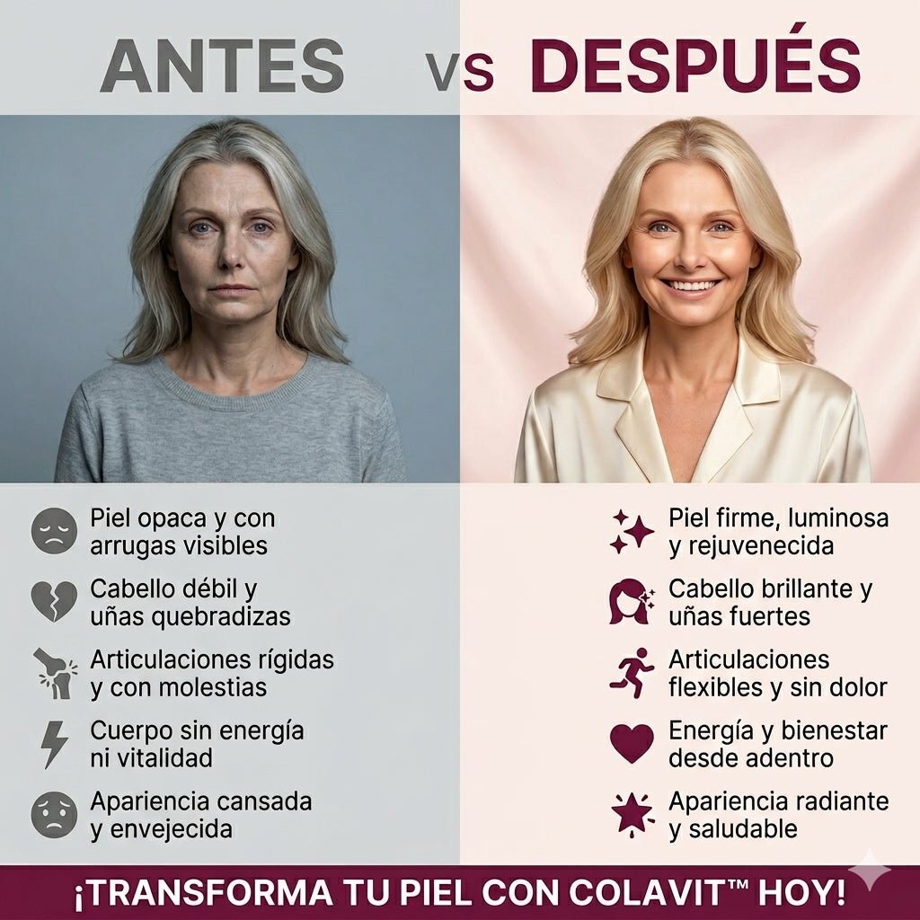 Colavit™ | Colágeno — Recupera tu piel, cabello y articulaciones desde adentro