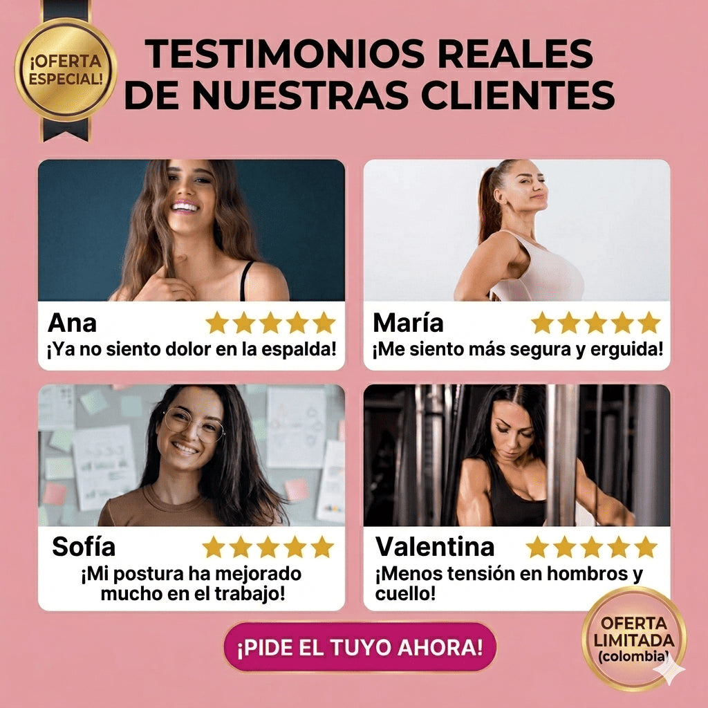 PostureFit™ | Sujetador Corrector de Postura — Di adiós al dolor de espalda