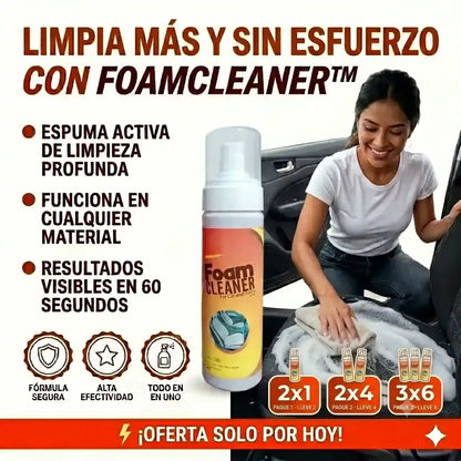 Pack FoamCleaner™ | Elimina manchas imposibles al instante sin esfuerzo