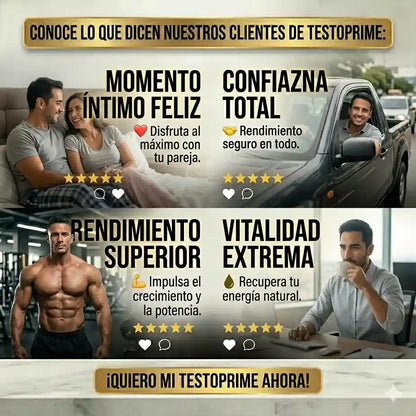 TestoPrime™️ | Potencia tu vitalidad y rendimiento diario con fuerza natural