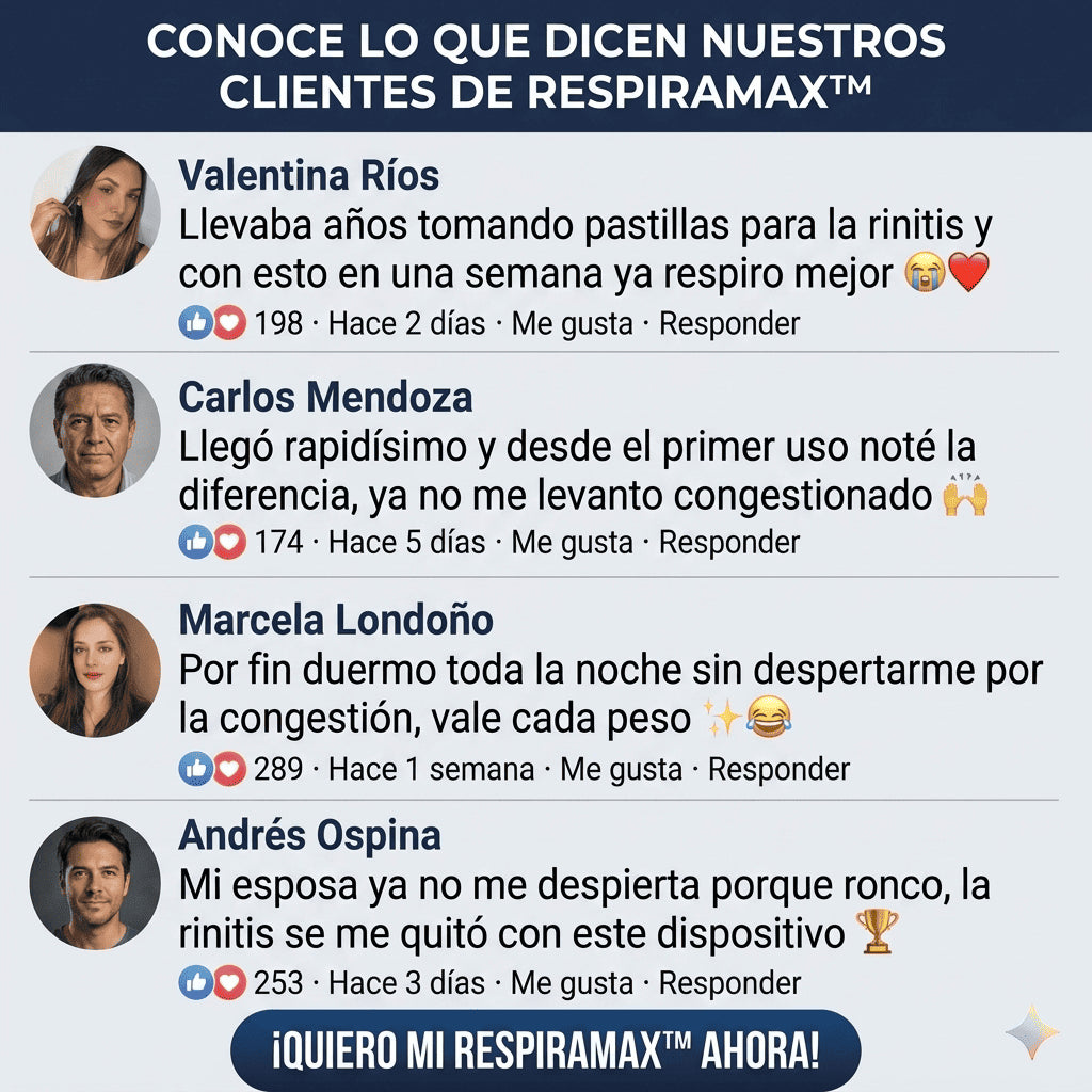 RespiraMax™ | Tecnología láser que elimina la congestión desde adentro