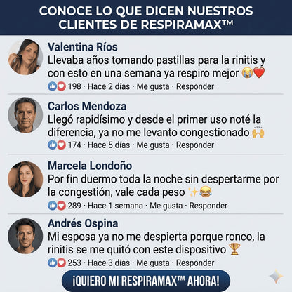 RespiraMax™ | Tecnología láser que elimina la congestión desde adentro