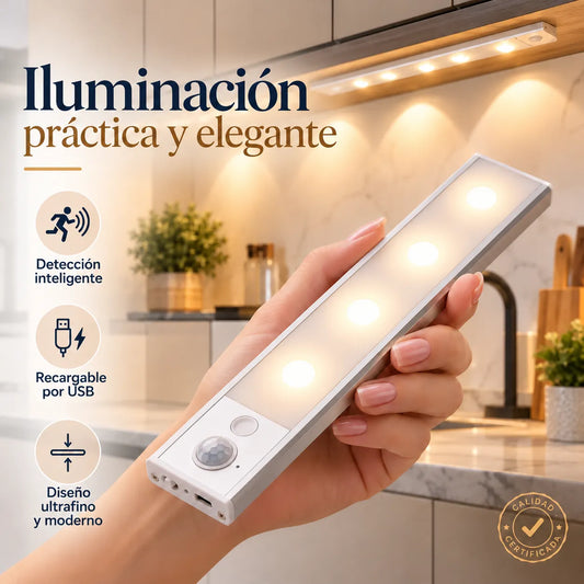 LEDSensor™ | Luz LED con sensor de movimiento recargable USB