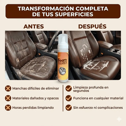 (Copia)FoamCleaner™ | Elimina manchas imposibles al instante sin esfuerzo