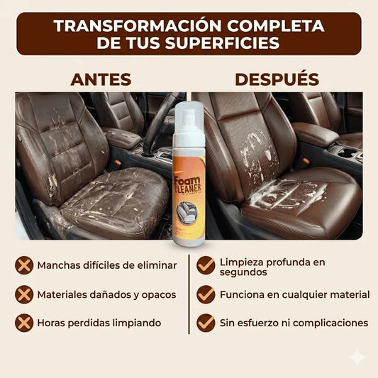 (Copia)FoamCleaner™ | Elimina manchas imposibles al instante sin esfuerzo